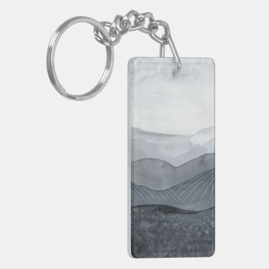 Grauwe vallei sleutelhanger (Voorkant Links)