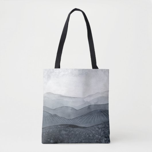 Grauwe vallei tote bag (Voorkant)