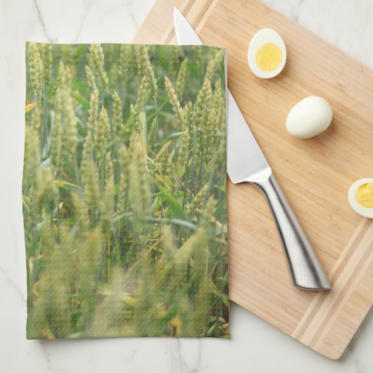 Grauwe weide theedoek (Quarter Fold)