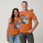Grauwgrijze Grappige Kat T-shirt (Unisex)