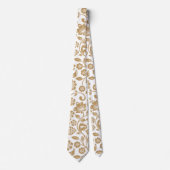 Gravata com flores  stropdas (Voorkant)