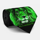 Gravata do Sporting clube de Portugal Stropdas (Opgerold)