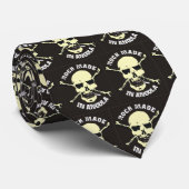 Gravata - RMA - Caveira Pirata Stropdas (Opgerold)