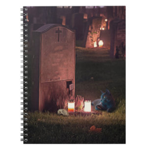 Grave Cat Een kerkhof voor de Gothic Spiraal N Notitieboek