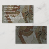 Grave Chamber of Nebseni Scene Lady bij een Banque Visitekaartje (Voorkant / Achterkant)
