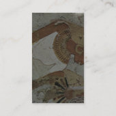 Grave Chamber of Nebseni Scene Lady bij een Banque Visitekaartje (Achterkant)