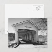 Grave Creek Bridge Briefkaart (Voorkant / Achterkant)