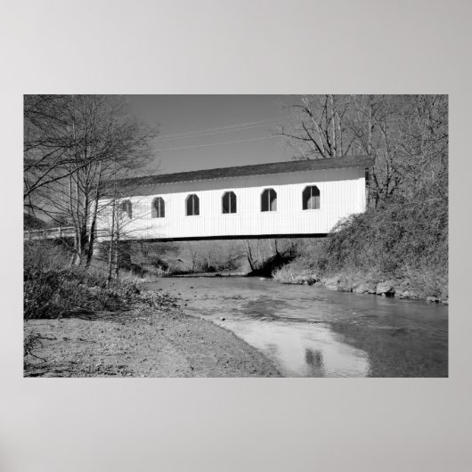 Grave Creek Bridge Poster (Voorkant)