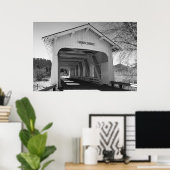 Grave Creek Bridge Poster (Thuiskantoor)