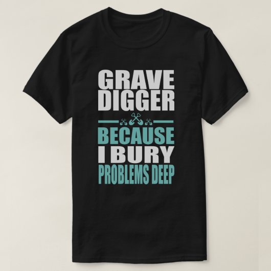 Grave Digger 1 T-shirt (Design voorkant)