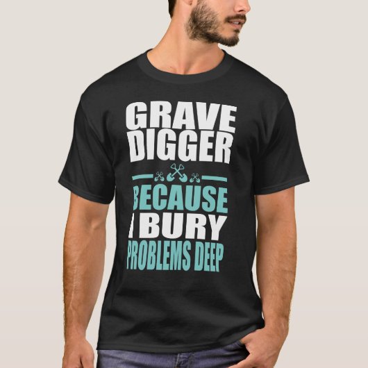 Grave Digger 1 T-shirt (Voorkant)
