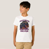Grave Digger, Big Tires Big Fun Monster Truck T-shirt (Voorkant volledig)