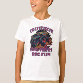 Grave Digger, Big Tires Big Fun Monster Truck T-shirt (Voorkant)