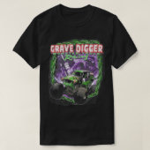 Grave Digger Monster Truck Racing 2 T-shirt (Design voorkant)