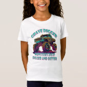Grave Digger, Monsters doen het groter en beter T-shirt (Voorkant)