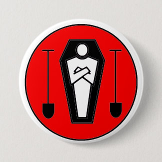 Grave Digger Ronde Button 7,6 Cm
