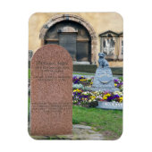 Grave en shrine to Bobby in Greyfriars Kirkyard Magneet (Verticaal)