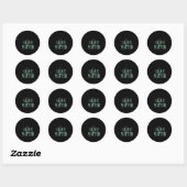 Grave Logo 2 Sticker (Vel)