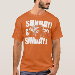 Grave Monster Truck Digger Sunday Sunday T-shirt