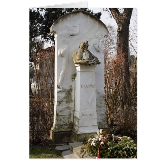 Grave van Johannes Brahms (Voorkant)