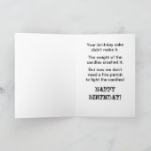 Grave Verjaardag Nieuws Kaart (Binnen)