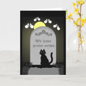 Grave Verjaardag Nieuws Kaart (Gele Bloem)