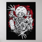 Grave Zombie Poster (Voorkant)