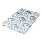 Graved Floral Toile w/Windmill & Boats-Blue Badmat (Gekanteld)