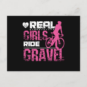 Gravel Bike Girl Briefkaart