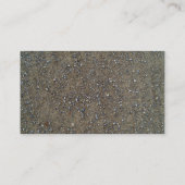 Gravel Dirt Road Close Visitekaartje (Achterkant)