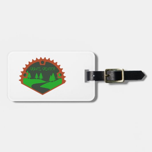 Gravel Grinder Bagagelabel (Voorkant horizontaal)
