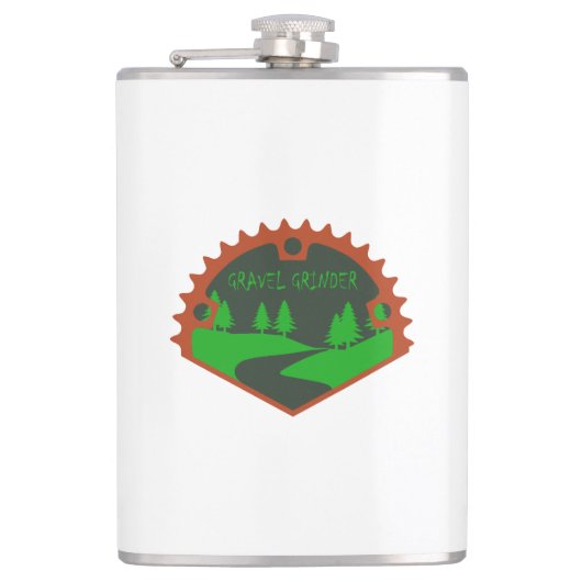 Gravel Grinder Heupfles (Voorkant)