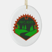 Gravel Grinder Keramisch Ornament (Rechts)