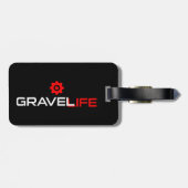Gravel Leven Fietsen Bagagelabel (Achterkant horizontaal)