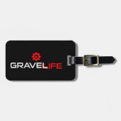 Gravel Life Cycling Bagagelabel (Voorkant horizontaal)