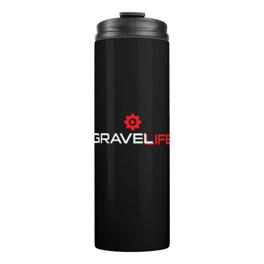 Gravel Life Cycling Thermosbeker (Voorkant)