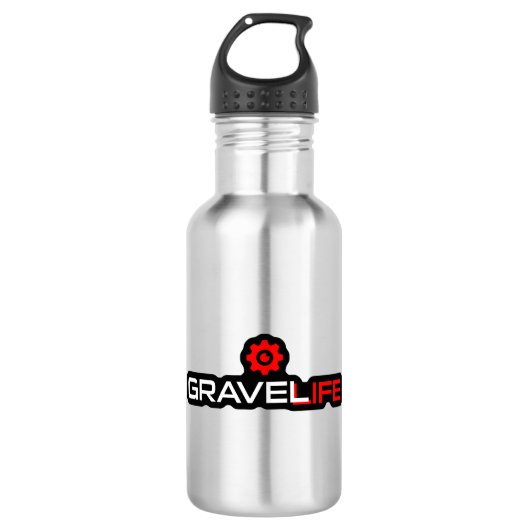 Gravel Life Cycling Waterfles (Voorkant)