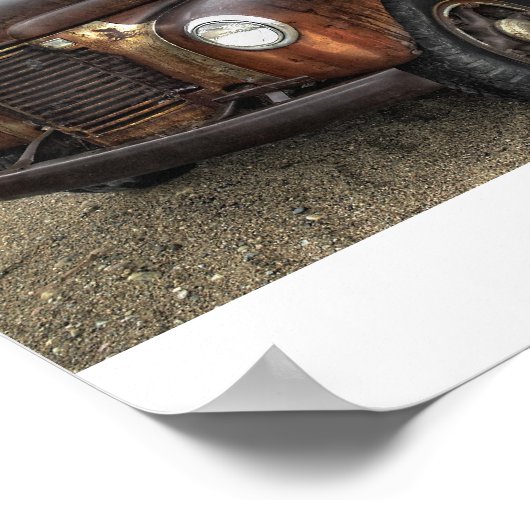 Gravel Pit Road Poster (Hoek)