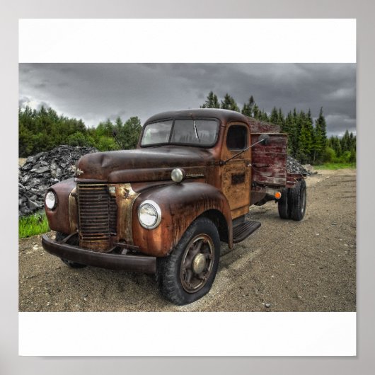 Gravel Pit Road Poster (Voorkant)