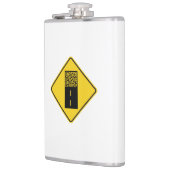 Gravel Road Sign Heupfles (Links)