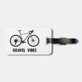 Gravel Vibes Fietsen Bagagelabel (Achterkant horizontaal)