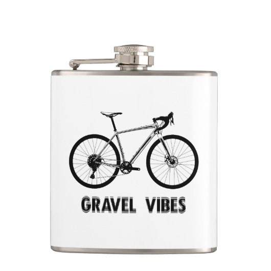 Gravel Vibes Fietsen Heupfles (Voorkant)