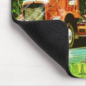 Gravel & Zand Truck Chauffeurs Mousepad Muismat (Hoek)
