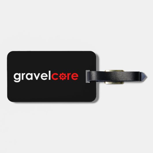 Gravelcore Gravel Cycling Bagagelabel (Achterkant horizontaal)