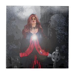 Gravelight Enchantress Tegeltje