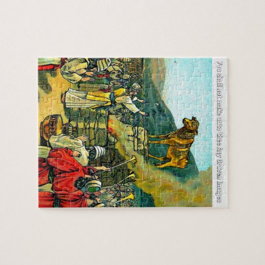 Graven Afbeelding Tien Geboden Legpuzzel (Horizontaal)