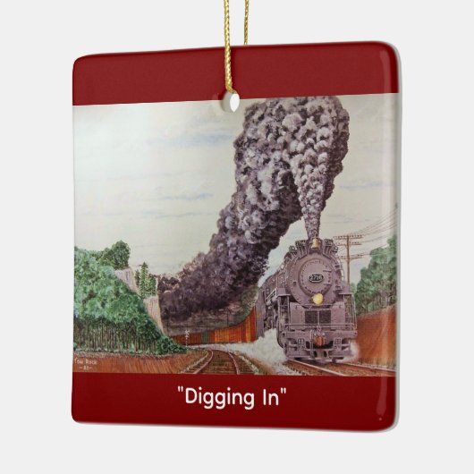 "Graven" door Tom Rock Keramisch Ornament (Links)