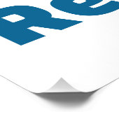 Graven in Reading Teacher Bibliotheek Perfect Poster (Hoek)