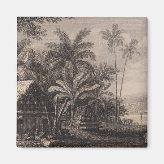 Graven, Muthuata, Fiji Magneet (Voorkant)