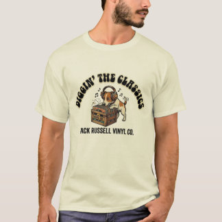 Graven naar de Klassiekers - Jack Russell Vinyl Co T-shirt